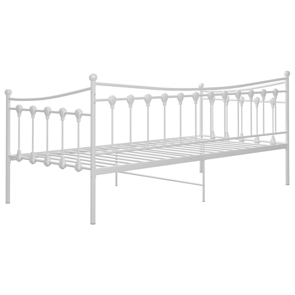vidaXL Slaapbankframe Wit 90x200 cm - Retourdeal!