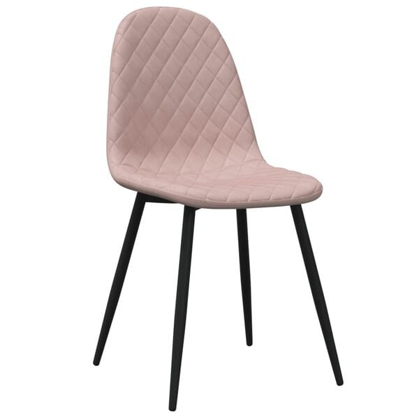 VidaXL Eetkamerstoelen Roze (2 st) -60% Korting!