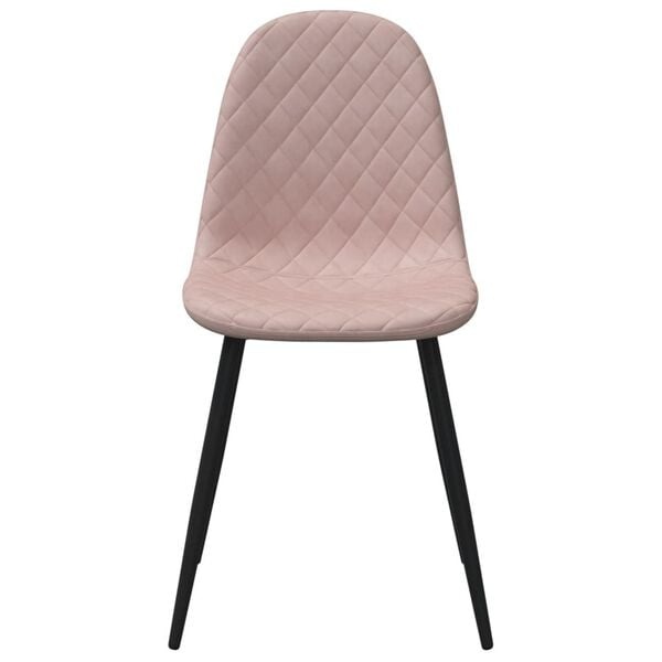 VidaXL Eetkamerstoelen Roze (2 st) -60% Korting!