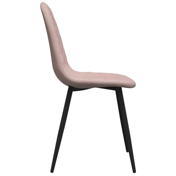 VidaXL Eetkamerstoelen Roze (2 st) -60% Korting!