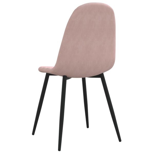 VidaXL Eetkamerstoelen Roze (2 st) -60% Korting!