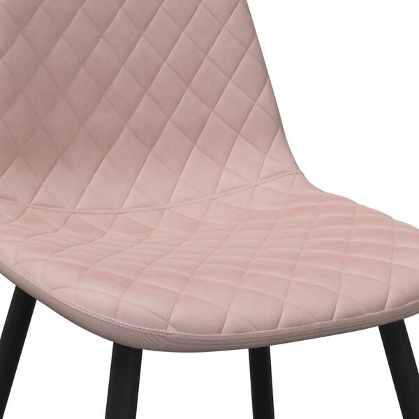 VidaXL Eetkamerstoelen Roze (2 st) -60% Korting!
