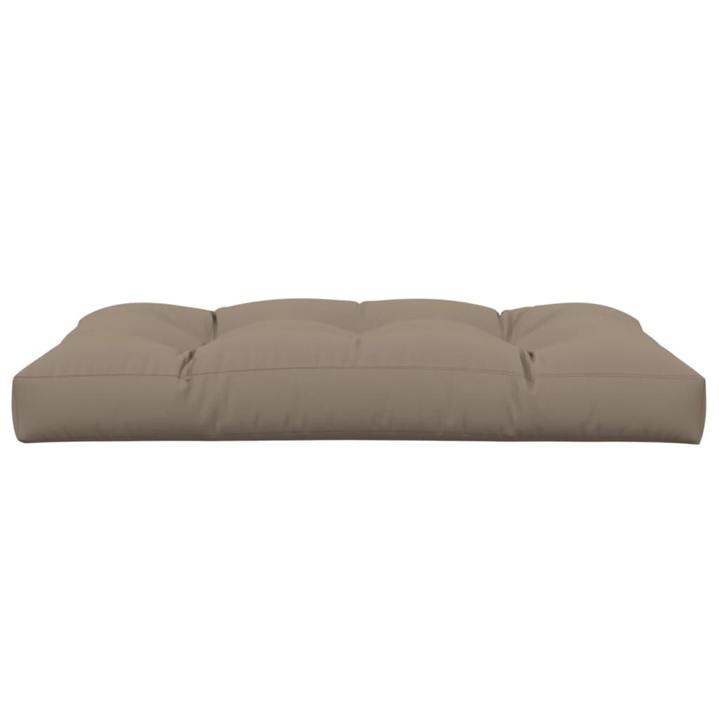 Palletkussen Taupe 120x80x12cm - 35% Korting!