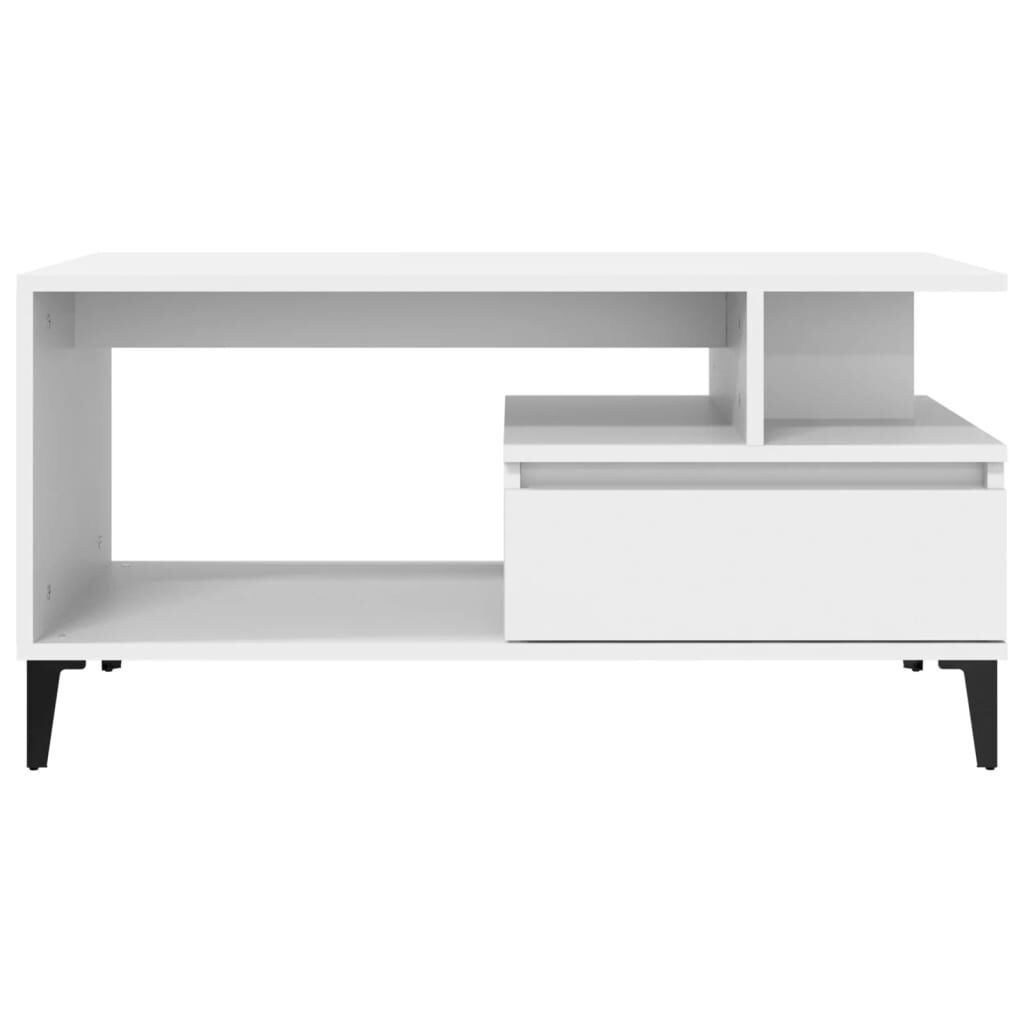 Salontafel Wit 90x49x45cm - Zo Goed Als Nieuw! 35% Korting