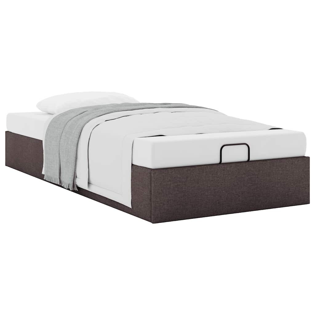 vidaXL Bedframe 90x190cm Donkerbruin - Zo Goed Als Nieuw!
