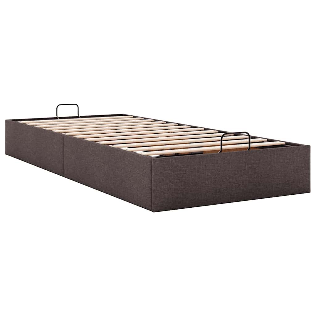vidaXL Bedframe 90x190cm Donkerbruin - Zo Goed Als Nieuw!