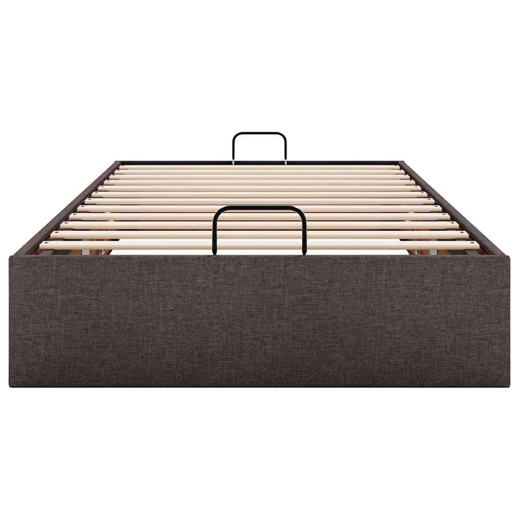 vidaXL Bedframe 90x190cm Donkerbruin - Zo Goed Als Nieuw!