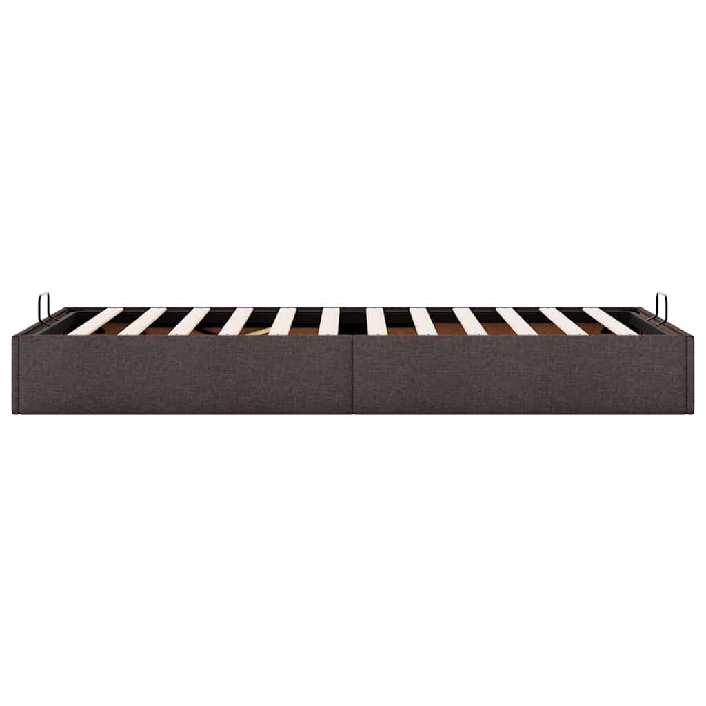 vidaXL Bedframe 90x190cm Donkerbruin - Zo Goed Als Nieuw!