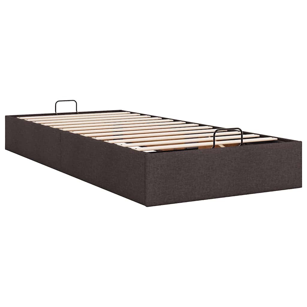 vidaXL Bedframe 90x190cm Donkerbruin - Zo Goed Als Nieuw!
