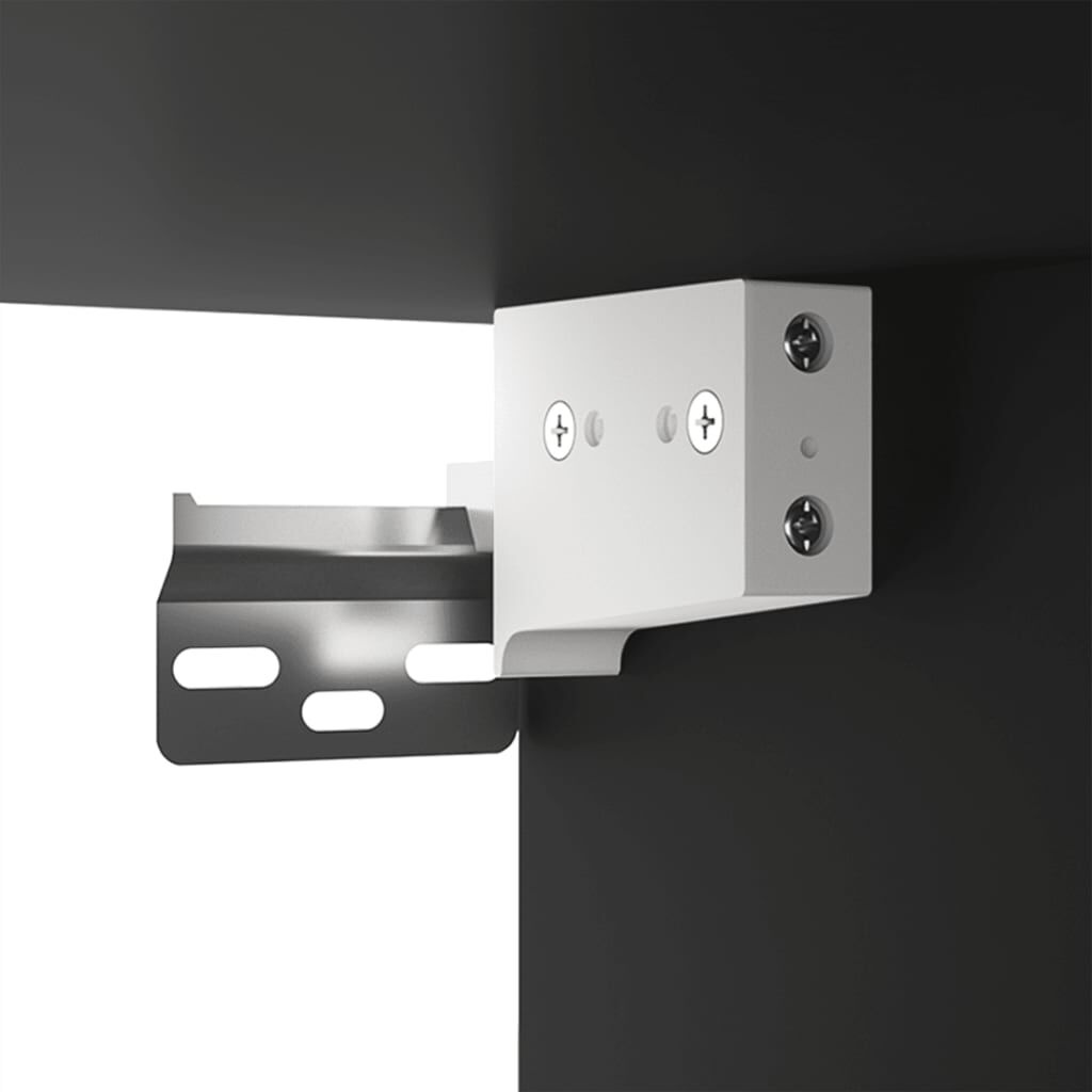 Wandkast Zwart 60cm - 35% Korting! (Zonder Handleiding)