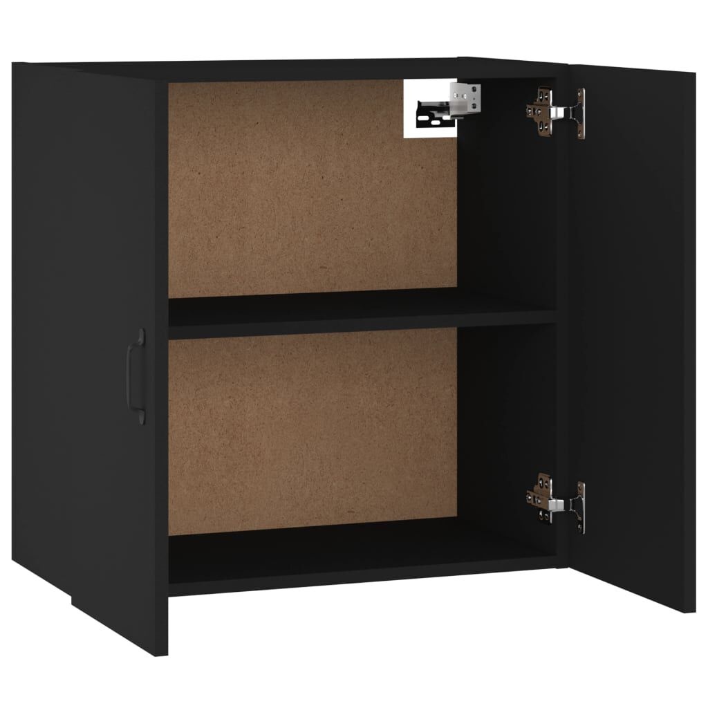Wandkast Zwart 60cm - 35% Korting! (Zonder Handleiding)