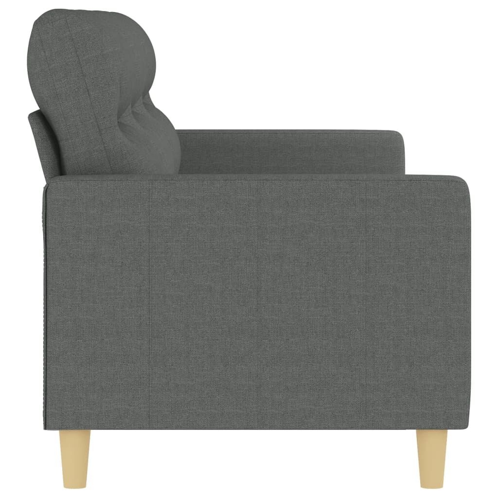 VidaXL Driezitsbank Donkergrijs - 60% Korting! Outlet Deal