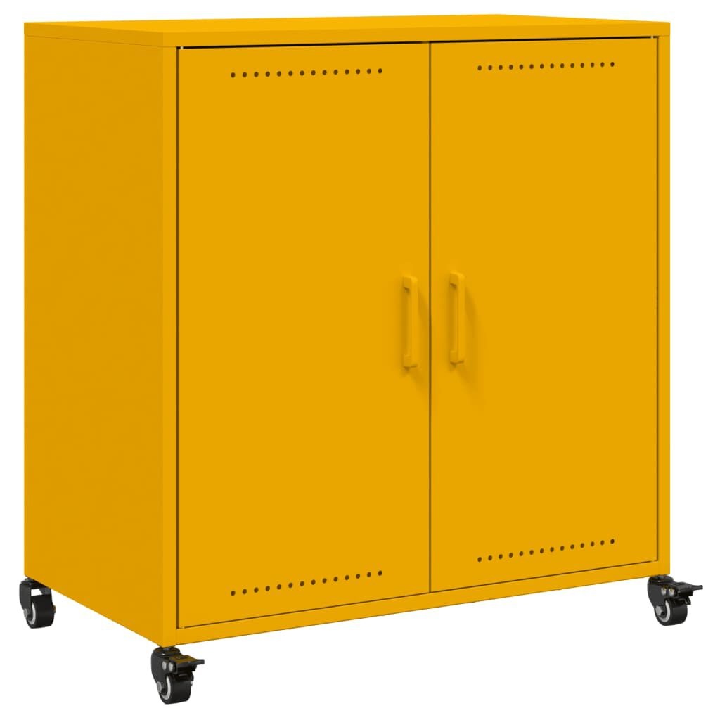 vidaXL Dressoir Mosterdgeel - Licht Beschadigd - 50% Korting!
