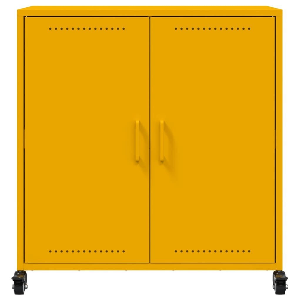 vidaXL Dressoir Mosterdgeel - Licht Beschadigd - 50% Korting!