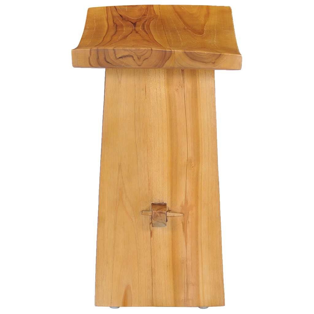 vidaXL Teakhouten Kruk 50cm - Massief Hout - 45% Korting!