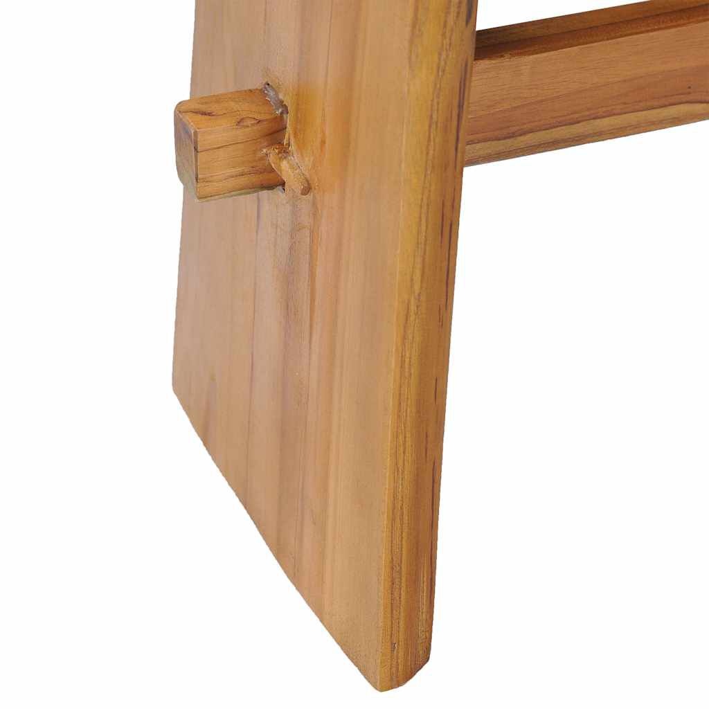 vidaXL Teakhouten Kruk 50cm - Massief Hout - 45% Korting!