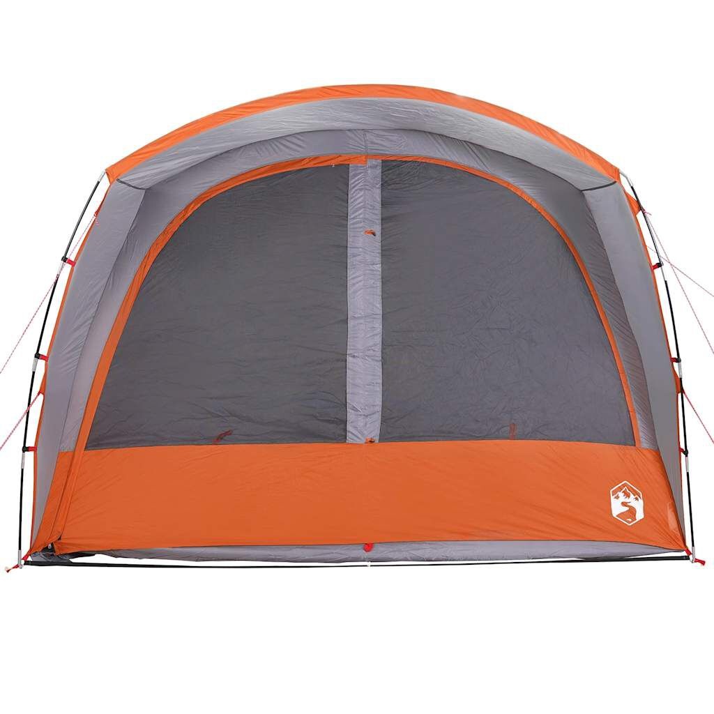 VidaXL Autotent 4-Persoons Grijs/Oranje -35% Korting!