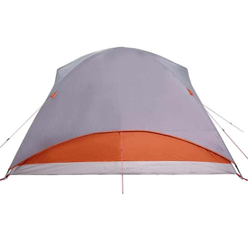 VidaXL Autotent 4-Persoons Grijs/Oranje -35% Korting!