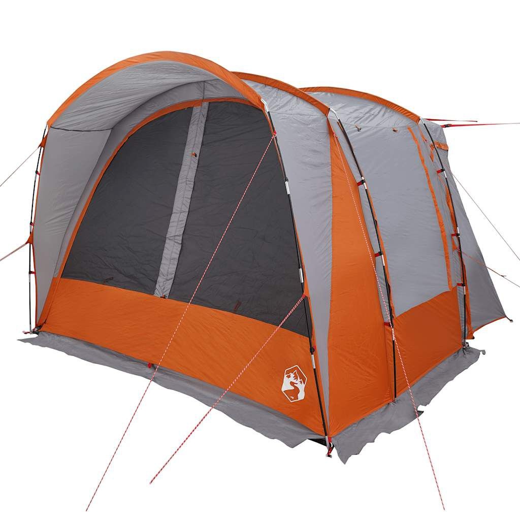 VidaXL Autotent 4-Persoons Grijs/Oranje -35% Korting!