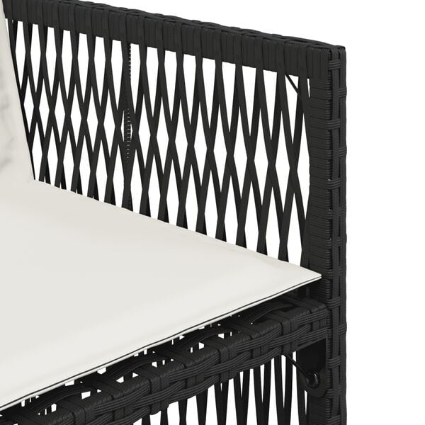 VidaXL Tuinset 5-delig Zwart -45% Korting! Topdeal!