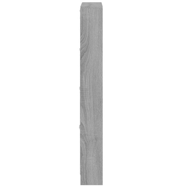 VidaXL Schoenenkast Grijs Sonoma 59x17x150cm - 35% Korting!