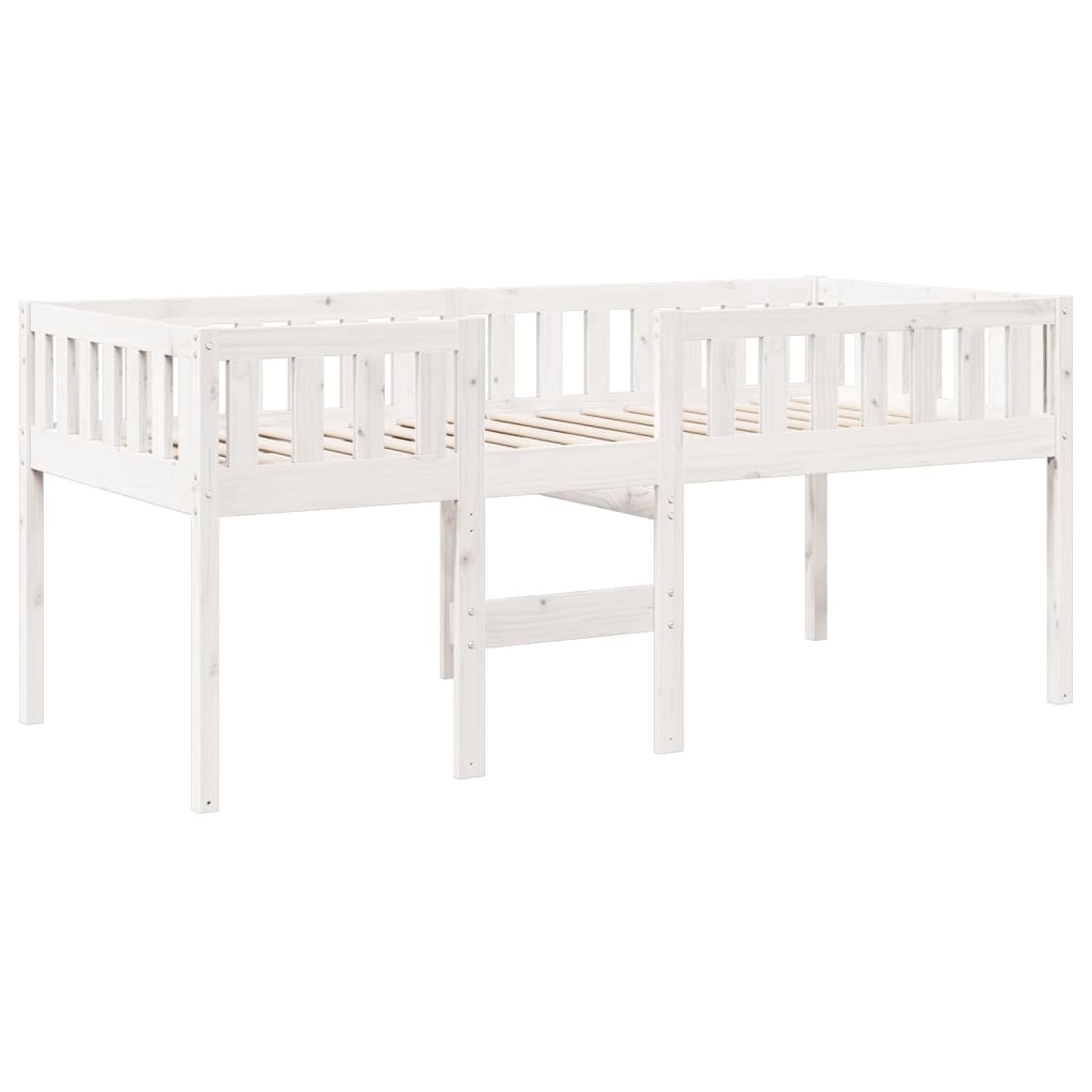 vidaXL Kinderbed 90x200 Wit Grenen - LET OP: Incompleet
