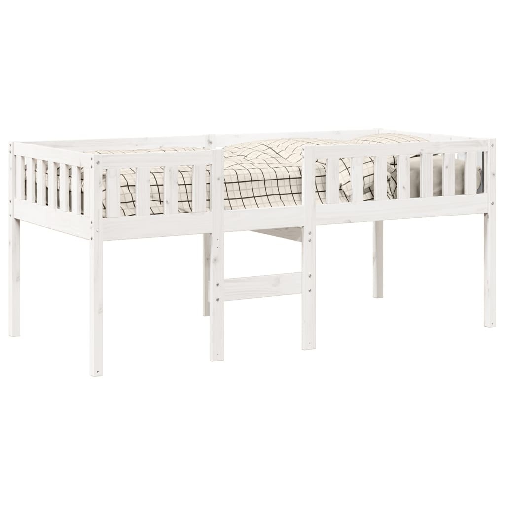 vidaXL Kinderbed 90x200 Wit Grenen - LET OP: Incompleet