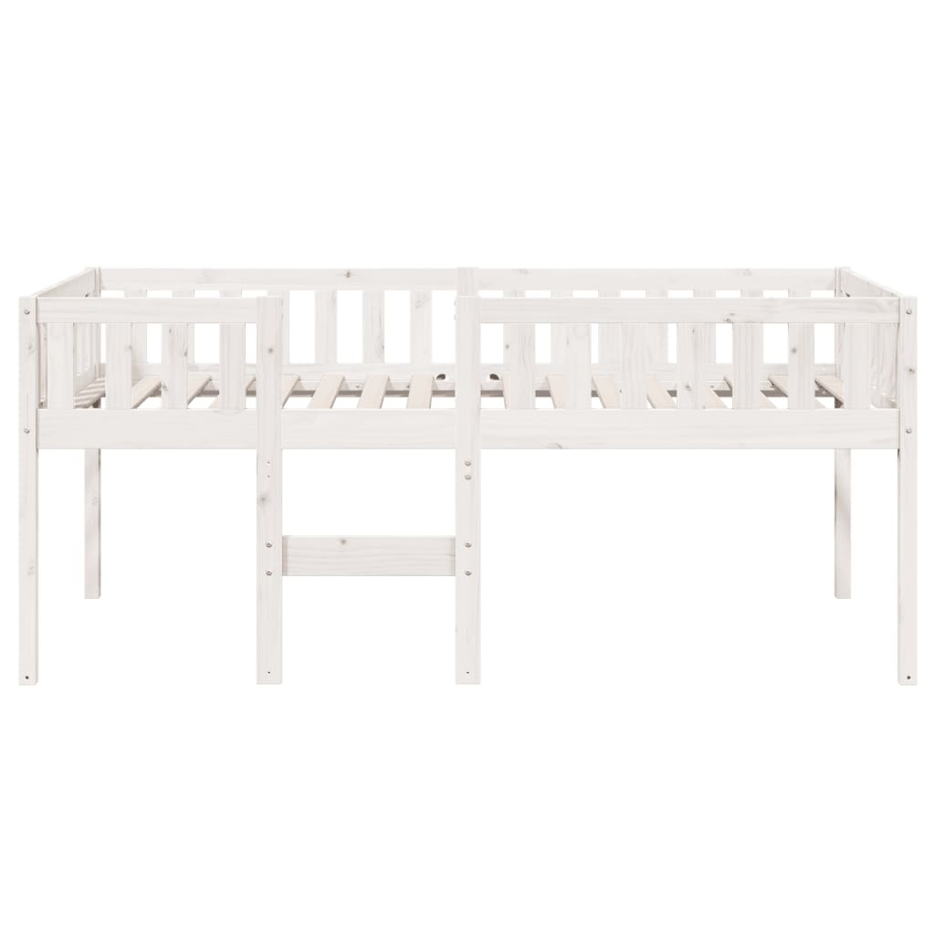 vidaXL Kinderbed 90x200 Wit Grenen - LET OP: Incompleet