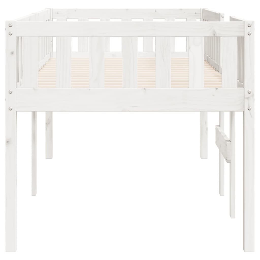 vidaXL Kinderbed 90x200 Wit Grenen - LET OP: Incompleet