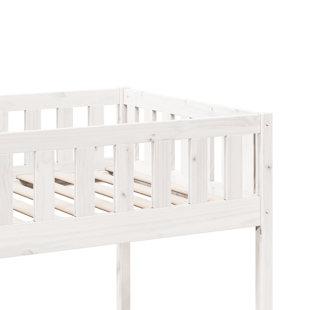 vidaXL Kinderbed 90x200 Wit Grenen - LET OP: Incompleet