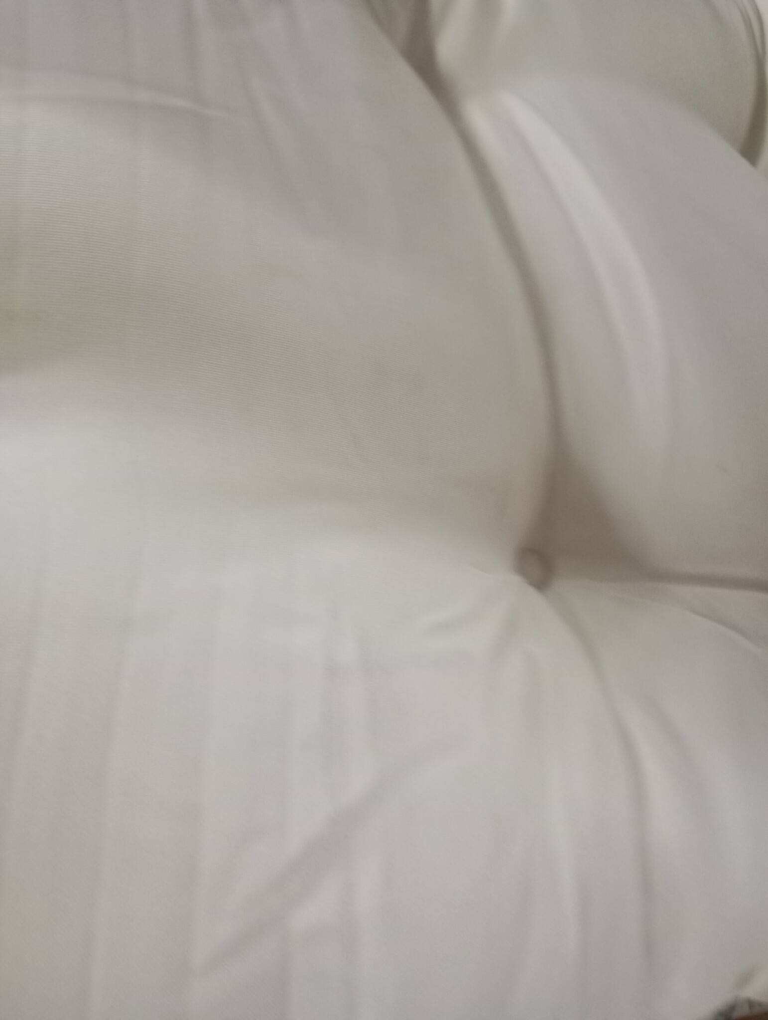 Stoelkussens (2x) Crème - Lage Rug, Oxford Stof - 55% Korting!