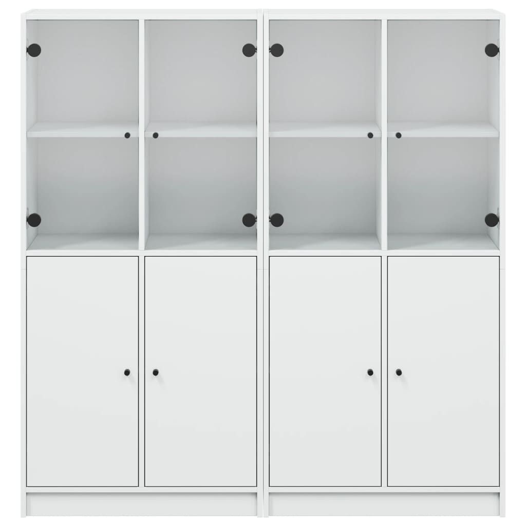 vidaXL Boekenkast Wit 136x37x142cm (Retourdeal!)