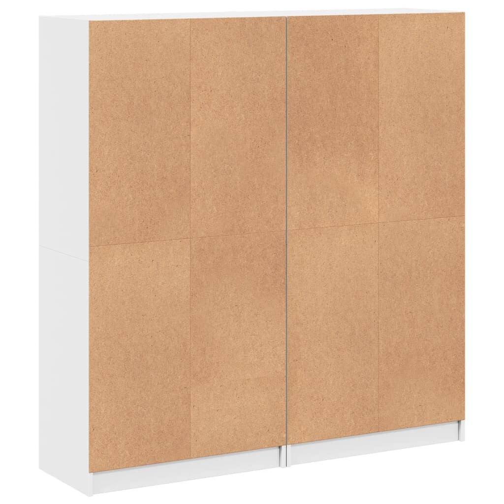 vidaXL Boekenkast Wit 136x37x142cm (Retourdeal!)