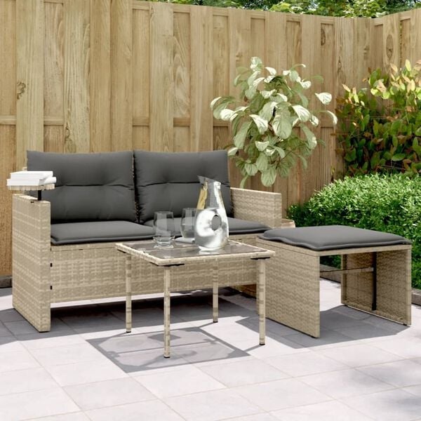 vidaXL Loungeset 3-delig Lichtgrijs -40%! Gebruikssporen