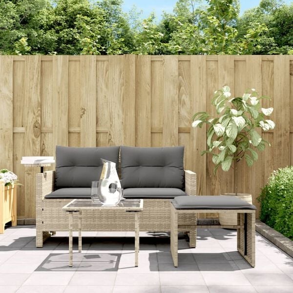 vidaXL Loungeset 3-delig Lichtgrijs -40%! Gebruikssporen