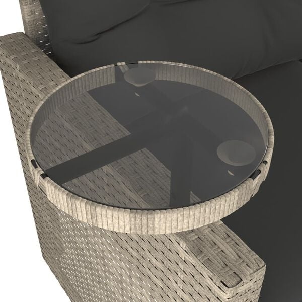 vidaXL Loungeset 3-delig Lichtgrijs -40%! Gebruikssporen
