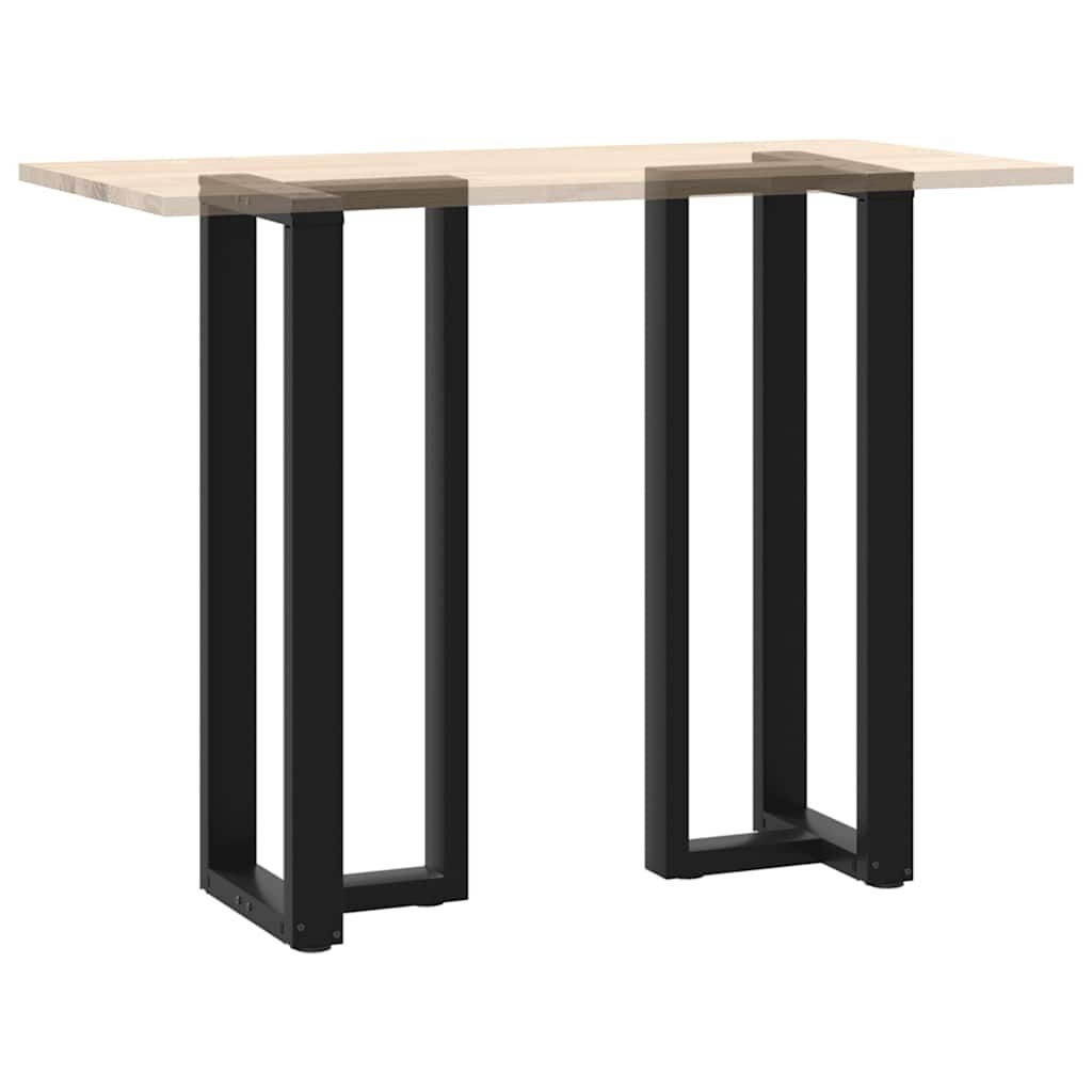 VidaXL Bartafelpoten (2 st) Zwart Staal - 40% Korting!
