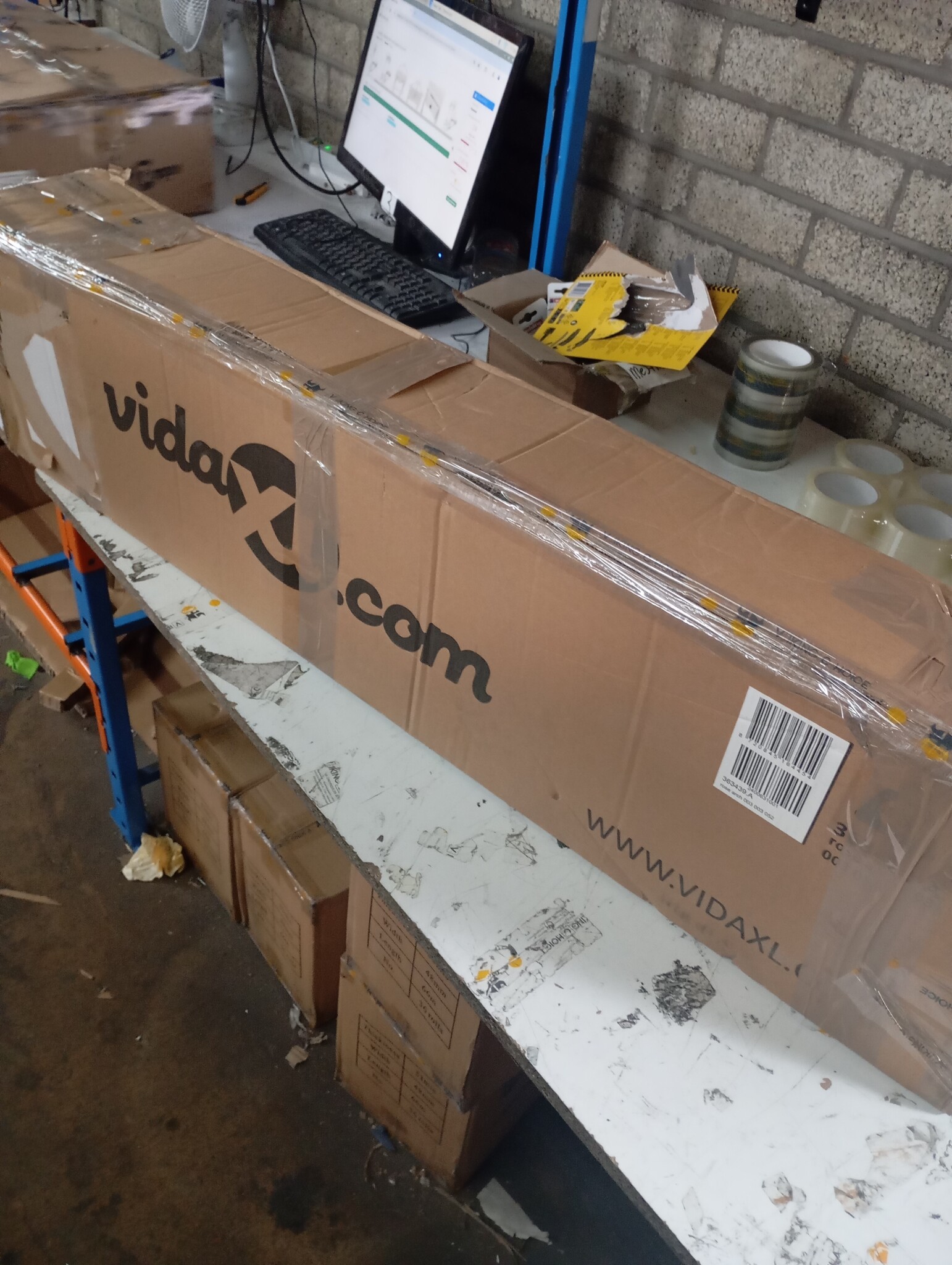 Retourdeal: VidaXL Tuinpergola 3x3m Antiekbruin - Zonder Handleiding!