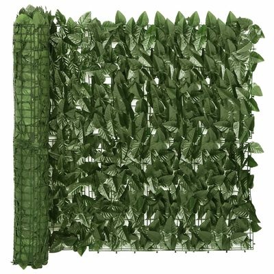 vidaXL Balkonscherm Donkergroen 200x75cm -40% Korting!