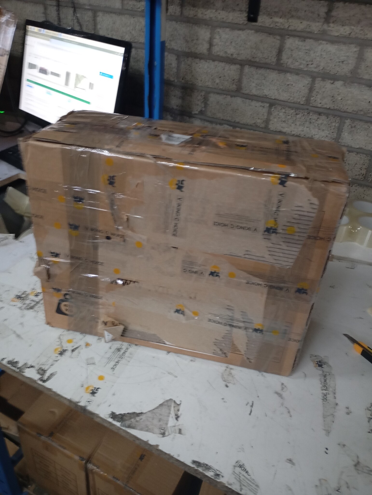 Wand Nachtkastjes Grijs Sonoma Eiken (2 stuks) - Zo Goed Als Nieuw!