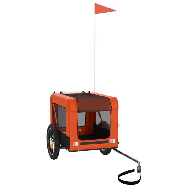 vidaXL Hondenfietskar Oranje/Zwart - Nieuwstaat!