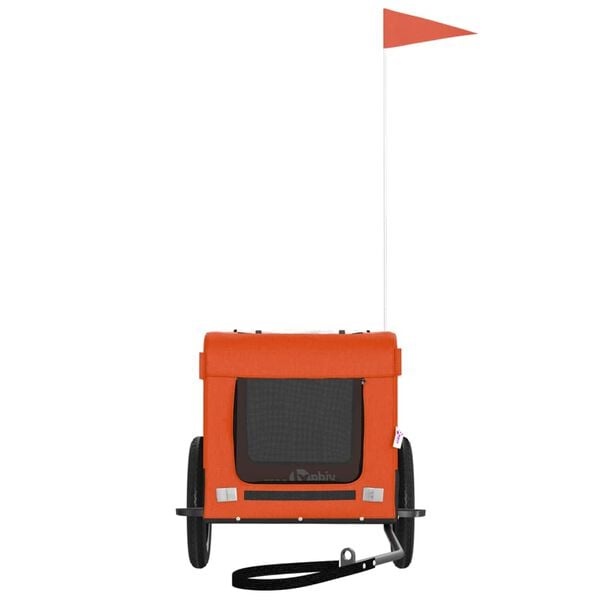 vidaXL Hondenfietskar Oranje/Zwart - Nieuwstaat!