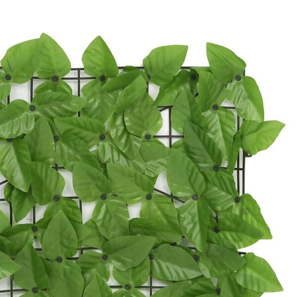 vidaXL Balkonscherm Groen 200x75cm - Retourdeal!