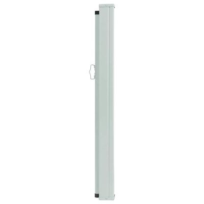 vidaXL Uittrekbaar Tuinscherm 140x500cm Zwart - Retourdeal!