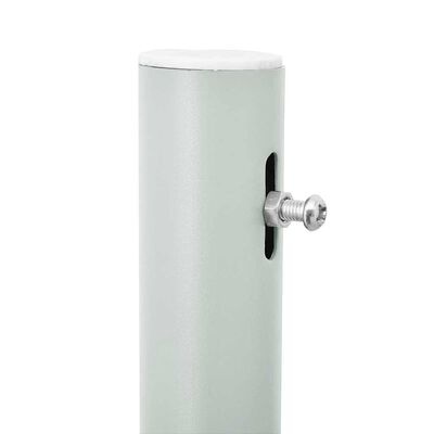 vidaXL Uittrekbaar Tuinscherm 140x500cm Zwart - Retourdeal!