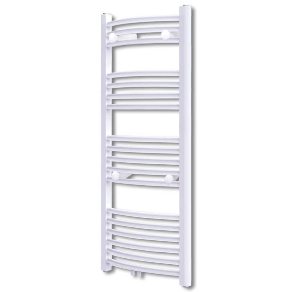 vidaXL Handdoekradiator Gebogen 60x116cm - 35% Korting!