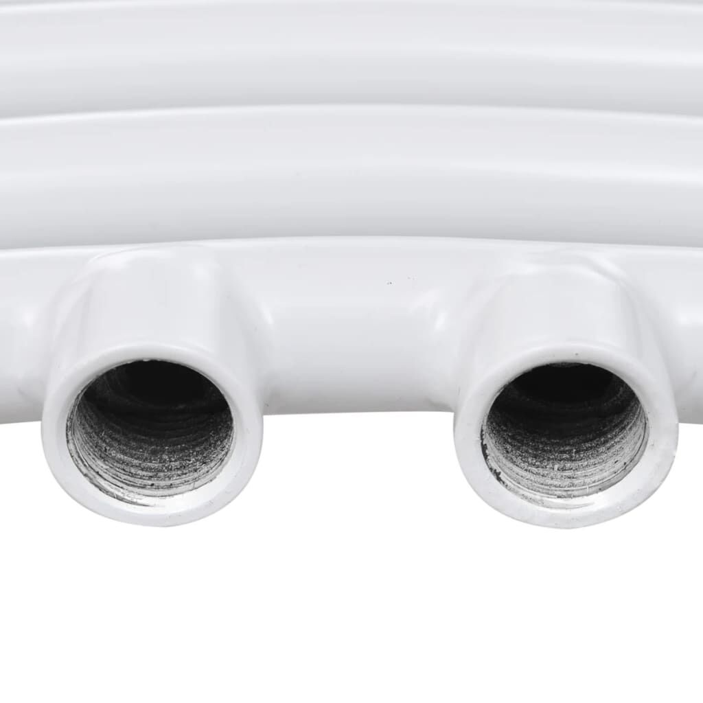 vidaXL Handdoekradiator Gebogen 60x116cm - 35% Korting!