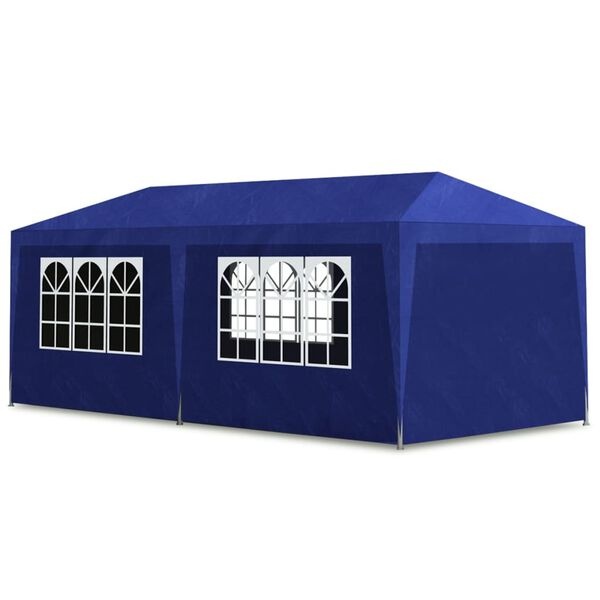 Partytent 3x6m Blauw - 35% Korting! (Retour)