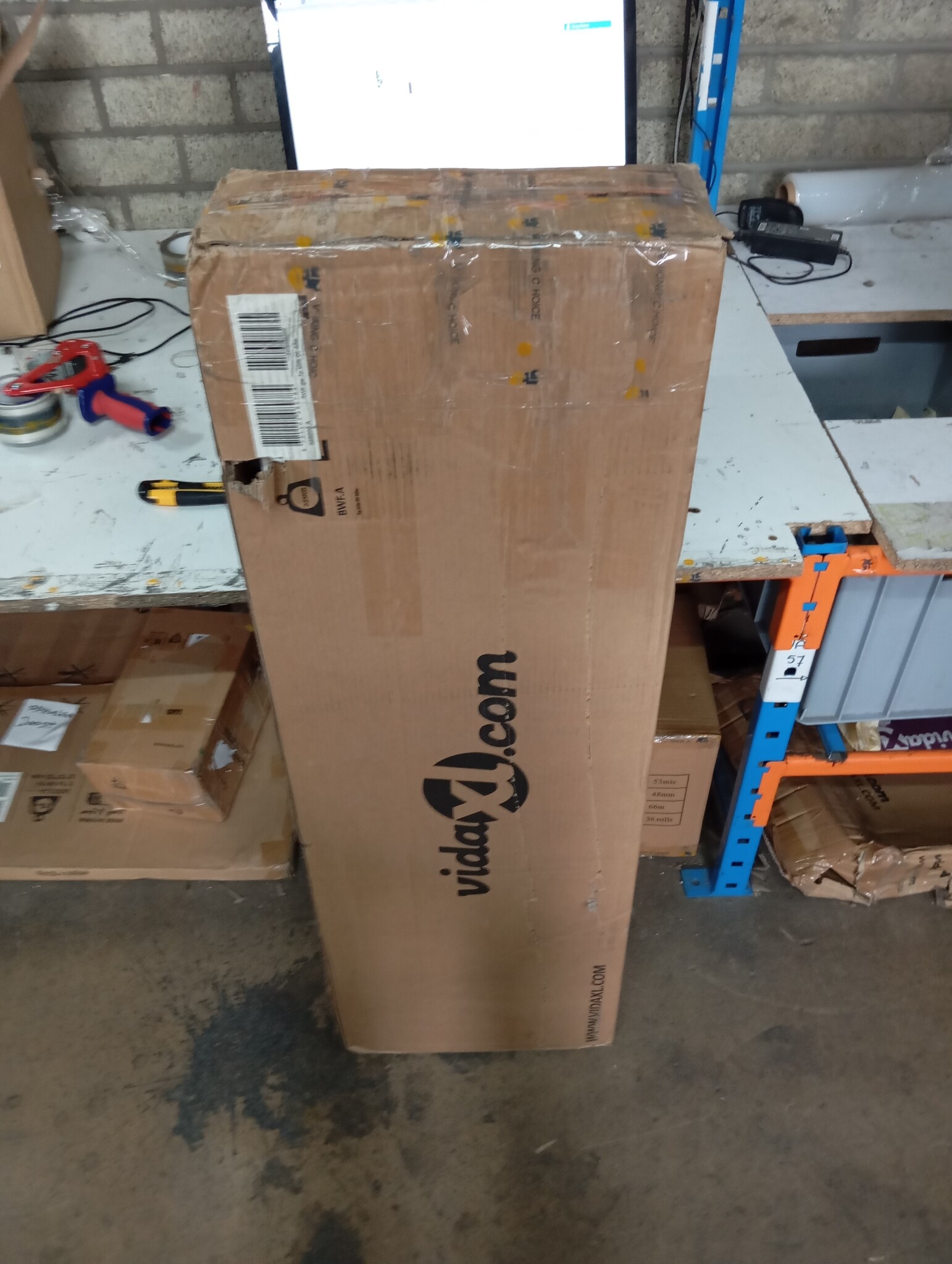 vidaXL Ladekast Wit Hoogglans - 60% Korting! (Gemonteerd)
