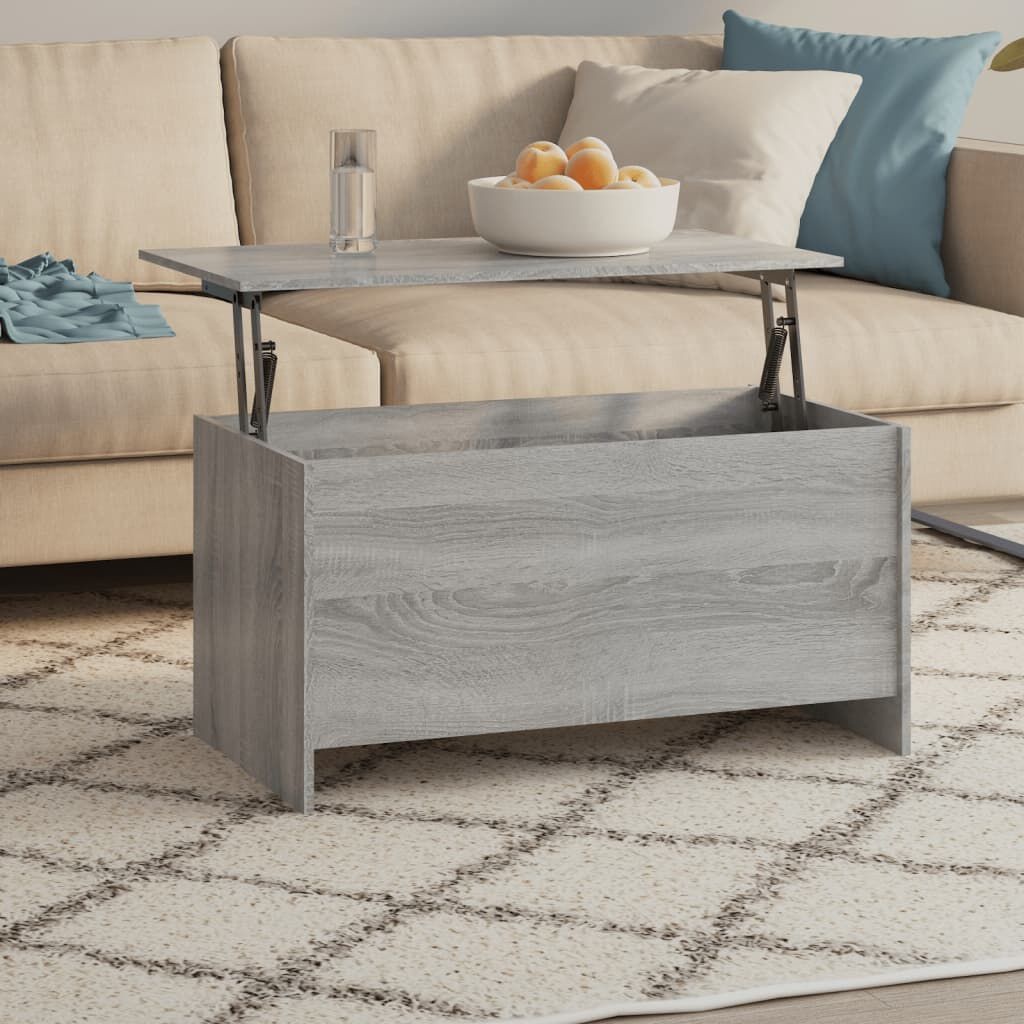 Salontafel Grijs Sonoma Eiken 102cm - 35% Korting! (Retour)